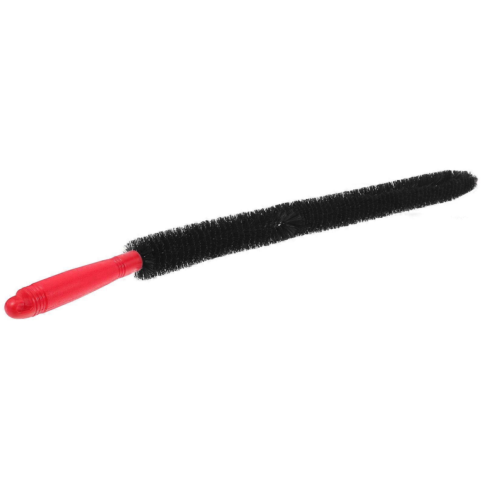 Bottle Cleaner Brush for Drain Cleaning Flexible Nylon Black 2Pcs