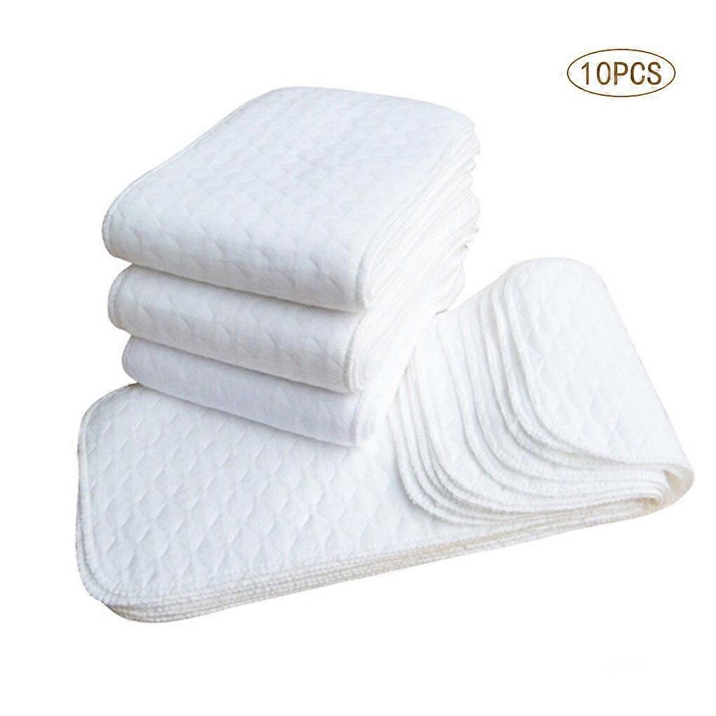 Burp Cloths for Baby Boy 100% Cotton Large Burp Clothes Extra Absorbent Soft Burping Rags Spit Up Cloth Sets for Newborns 10 Pack