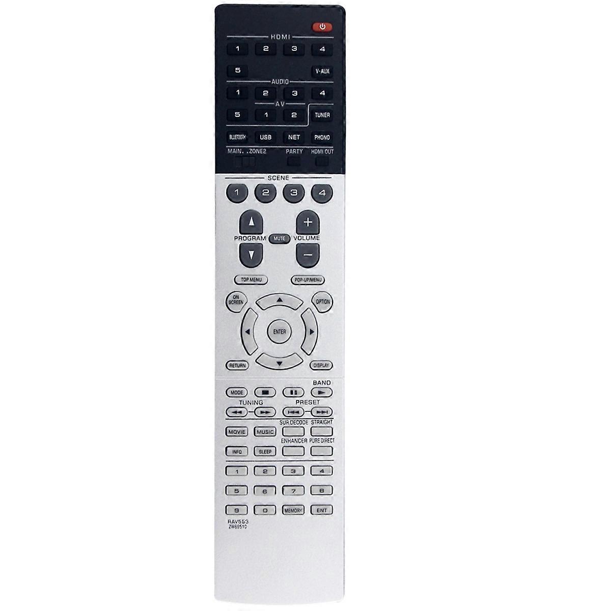 Replace RAV553 Remote Control for AVENTAGE ZW695100 RX-V683 RAV542 ZP601700 RX-AS710D RX-A1050 AV Re
