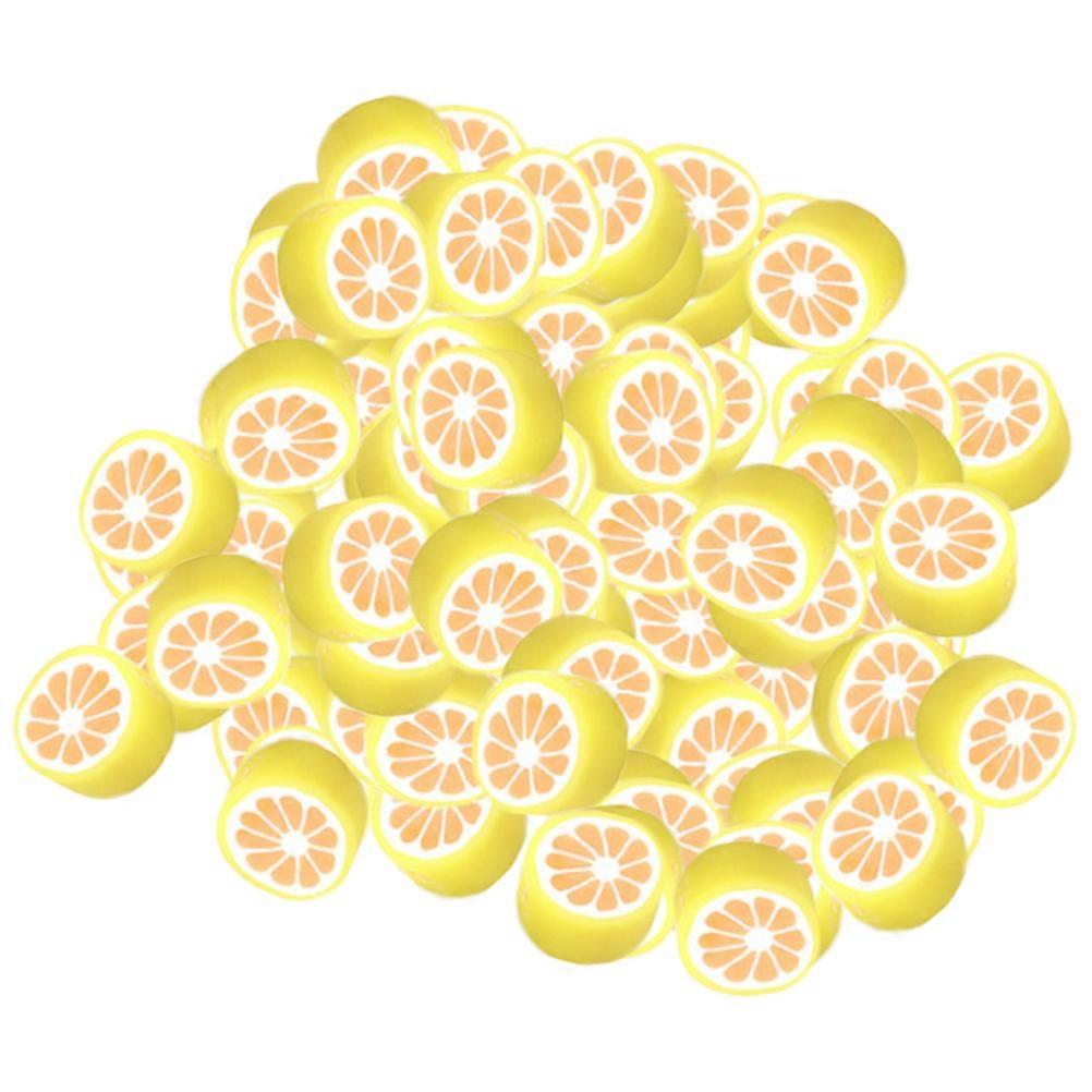 Round Fruit Beads For Jewelry Making Projects Assorted Color 200Pcs DIY Decoration