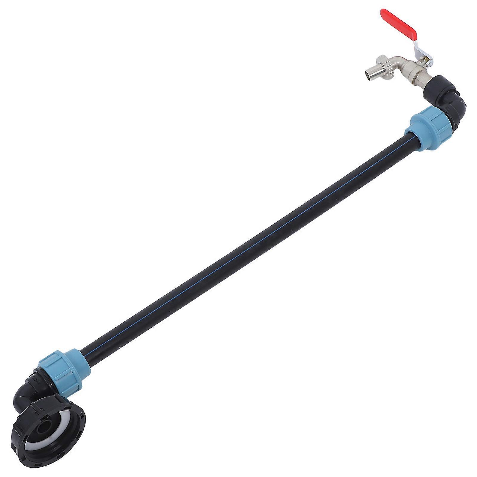 Ibc Tank Fitting 2Pcs Garden Hose Connection For Outdoor Water Management High Temperature Resistant Water Shut-Off Valve