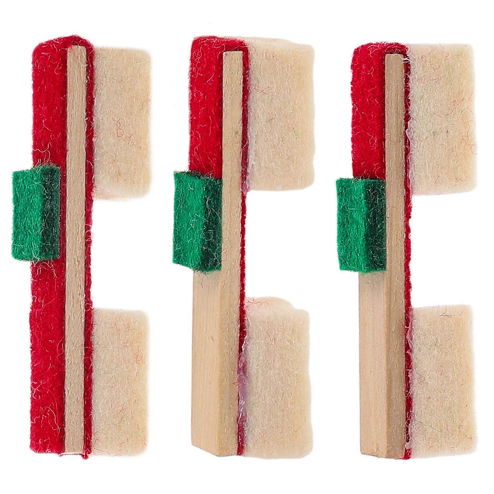 Piano Silencers 6 Pcs Piano Accessory For Practice And Home Use Red Rectangular Shape For Piano Sound Suppression