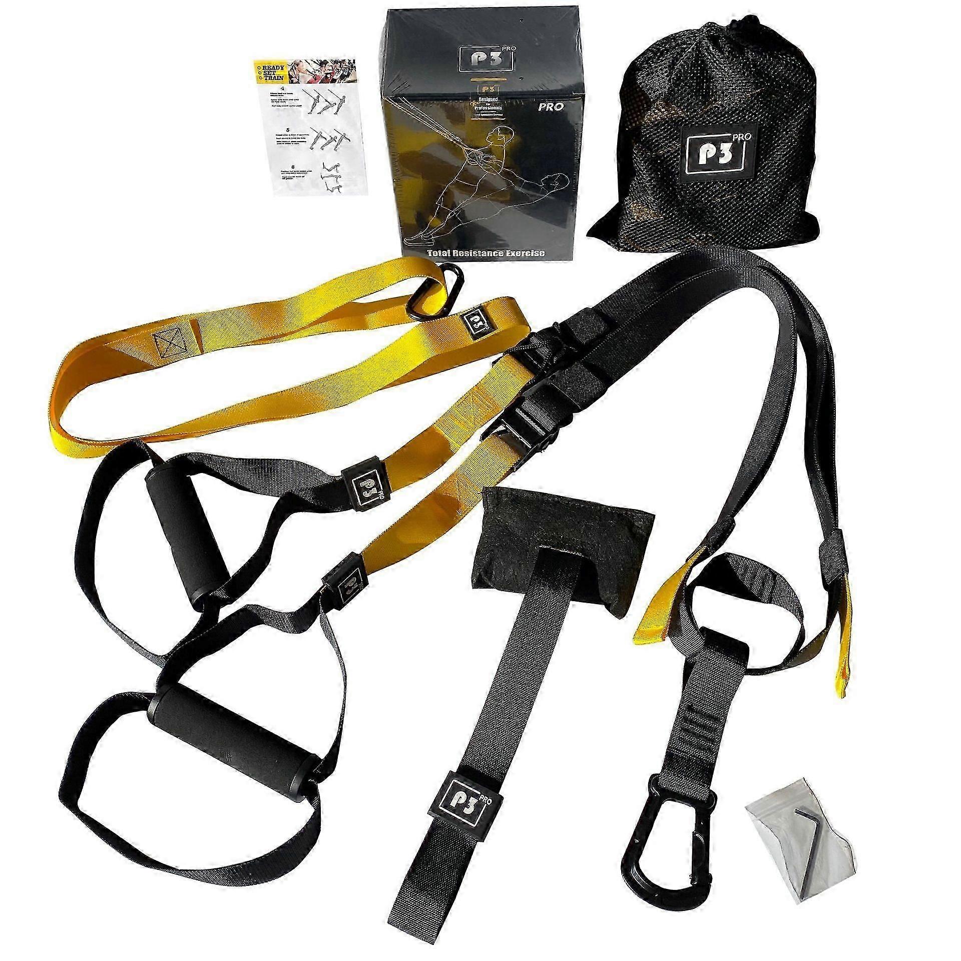 TRX All-in-One Suspension Trainer System for Home Gym with Accessory Kit