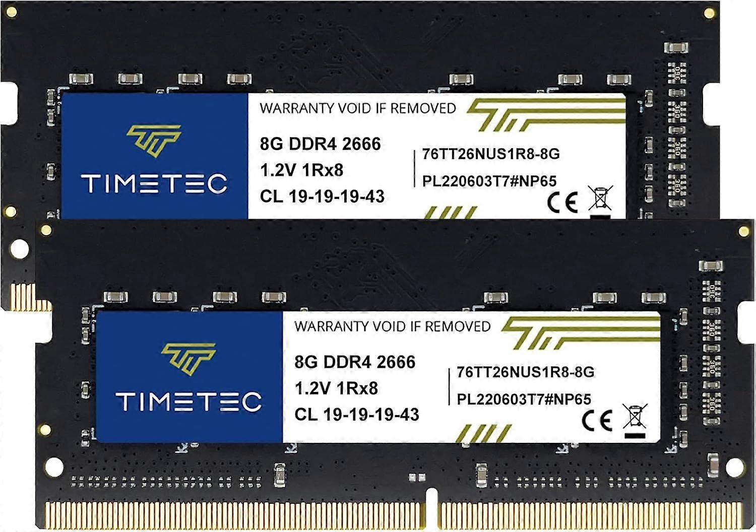 2025 Latest Model 16GB KIT(2x8GB) DDR4 2666MHz (DDR4-2666) PC4-21300 (PC4-2666V)