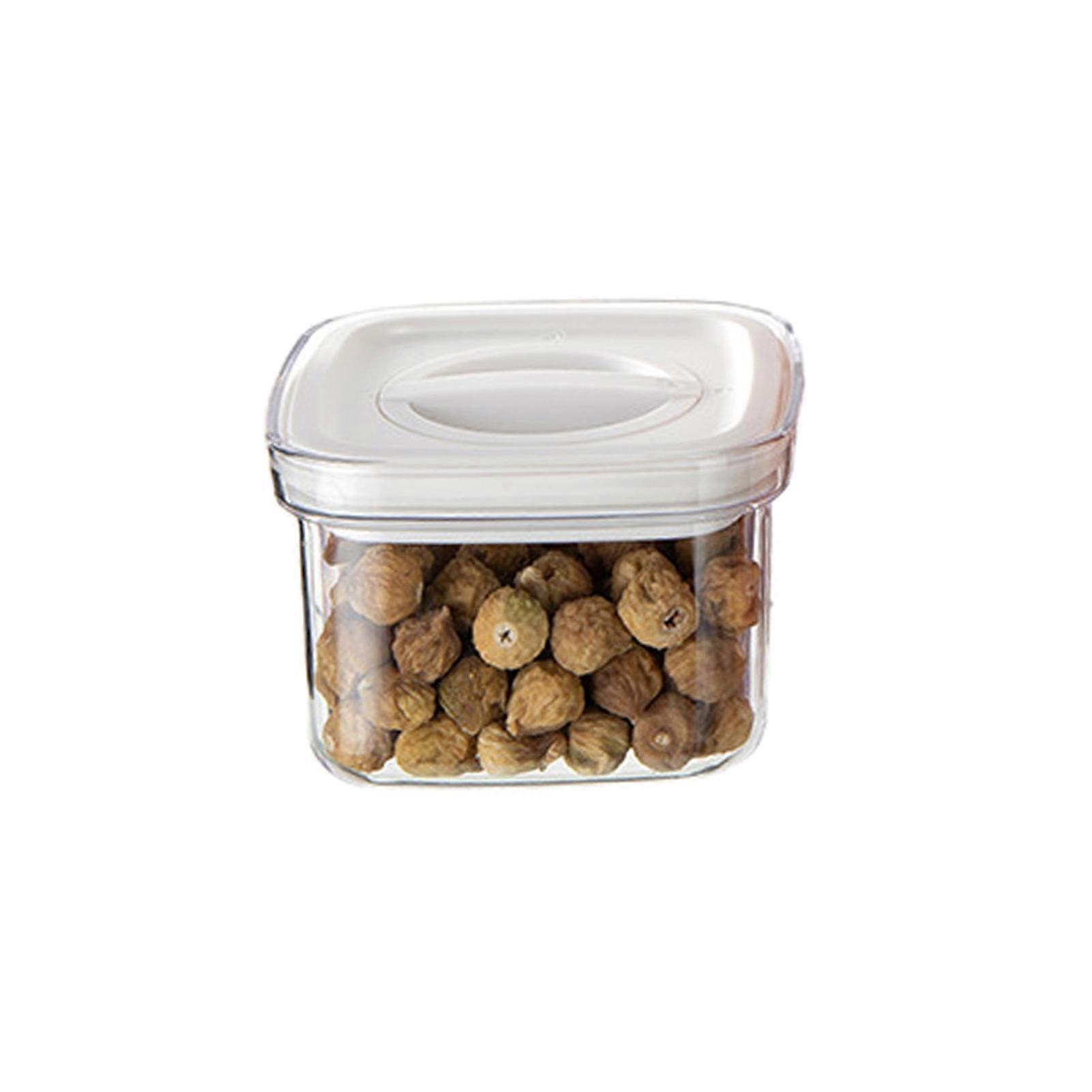 Cereal Storage Box Large Capacity Transparent Airtight Food Storage Container Sealed Storage Tank Kitchen Organizer