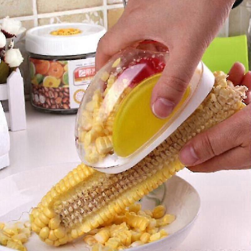 Corn Peeler, Corn Peeler, Corn Cutter, Corn Cob, Quick Corn Cob Remover, Kitchen Tools With Hand Guards, Corn Stripper Tool