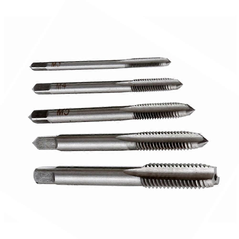 Machine Screw Thread Tap Set for Auto Repair 15Pcs Spiral Point
