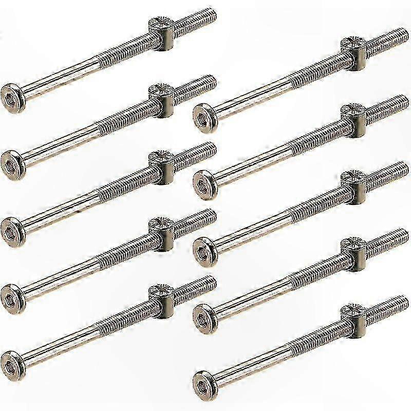 110mm Furniture Bolt for Cabinet Assembly and Woodworking Projects M6 Thread Size