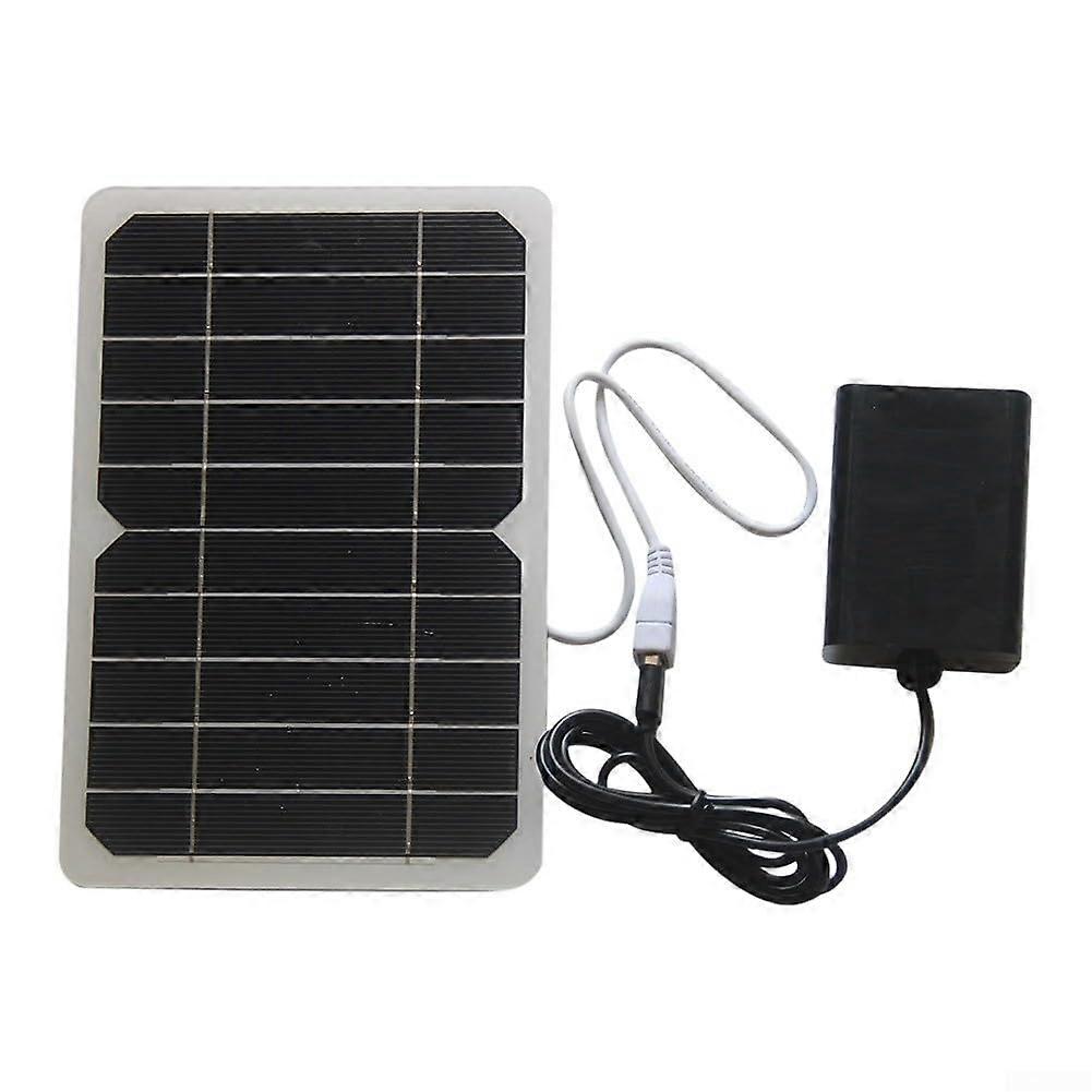 5W 5V Solar Oxygenator Portable Oxygen Pump For Fish Tanks With USB Output Solar Powered Aquarium Aerator