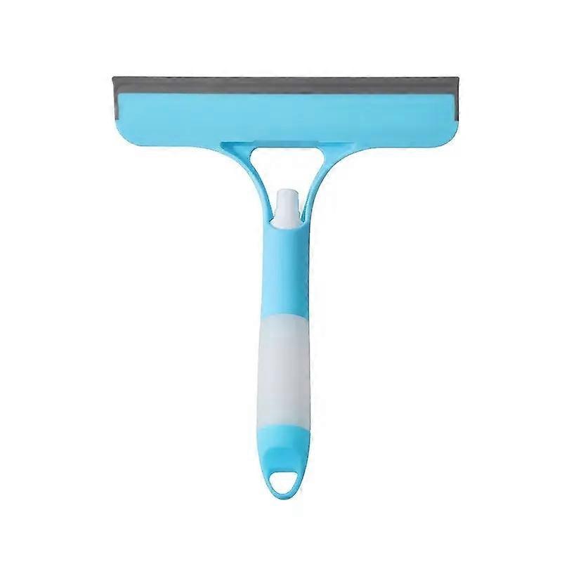 Household Multifunctional Glass Wiper With Watering Can Glass Cleaning Tool 3-In-1 Mirrors Glass Scraper Motorcar Window Scraper