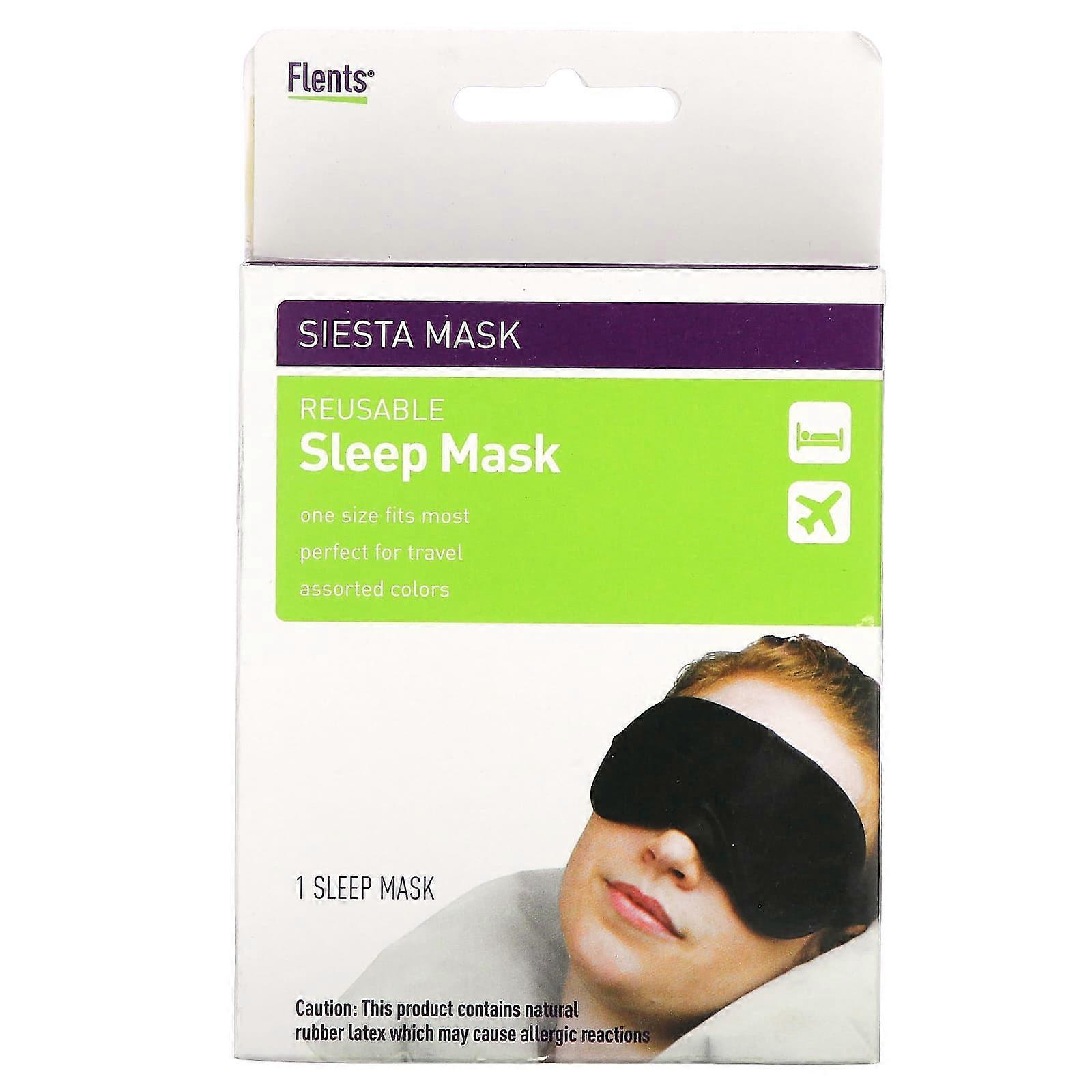 Masque de sommeil réutilisable, taille unique, 1 masque