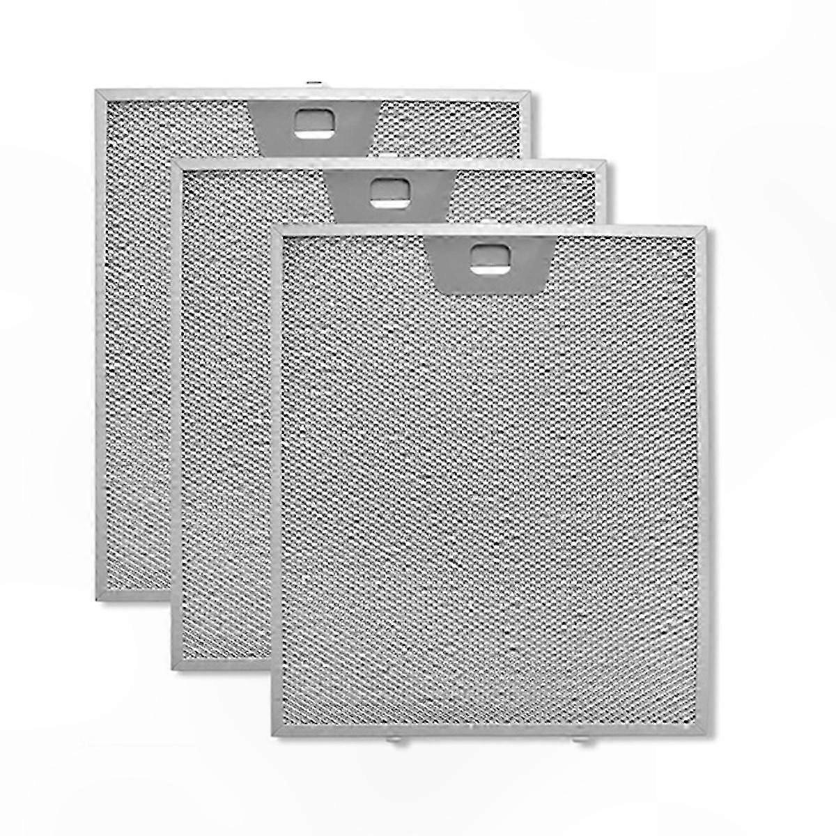 3-Pack Range Hood Grease Filters-Compatible with WB02X24871 Replacement