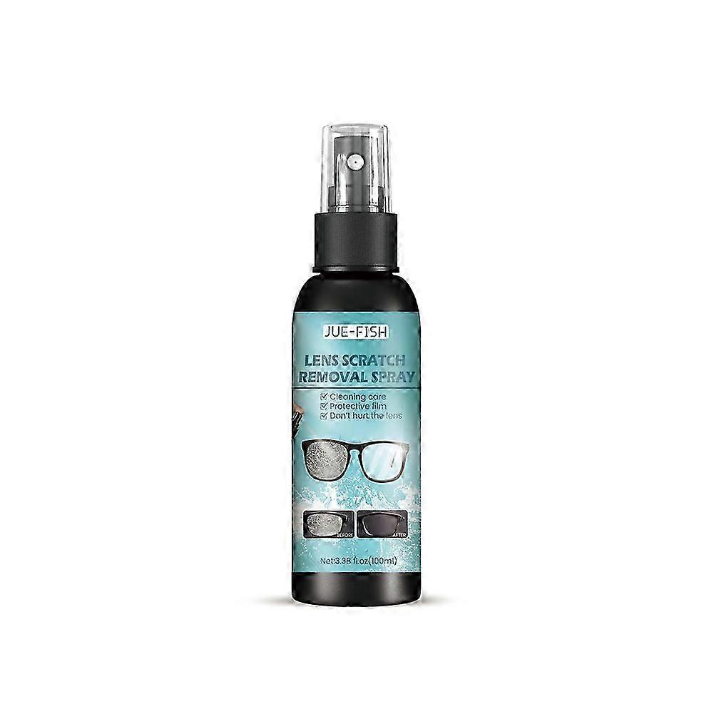 100ml Lens Scratch Removal Spray Eyeglass Lens Cleaner Spray Effectively Clean Dirt Restore Lens Smoothness Makes Vision Clearer