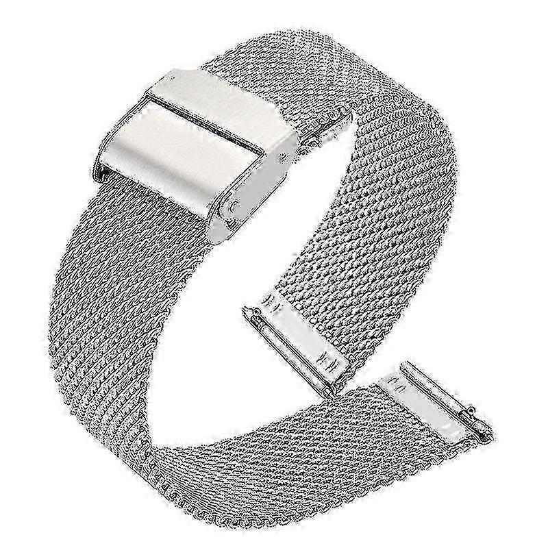 Milanese Loop Quick Release Rustfritt Stål Stropp For Menn og Kvinner Mesh Metal Erstatning