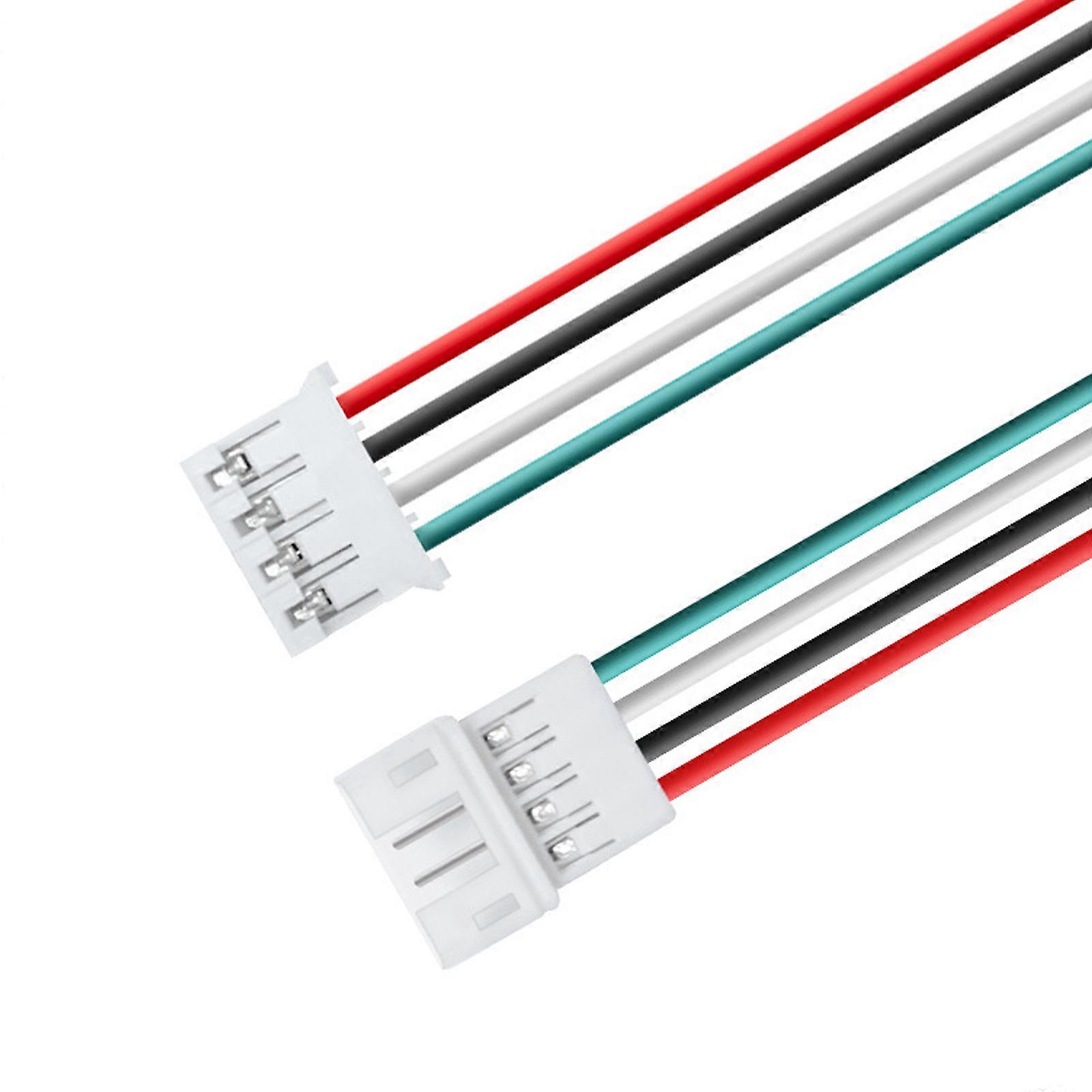 Industrial PH2.0 Terminal Cables 30pcs PVC Housing Metal Contacts 2P/4P/3P Easy Installation Multiple Device Use Multicolor