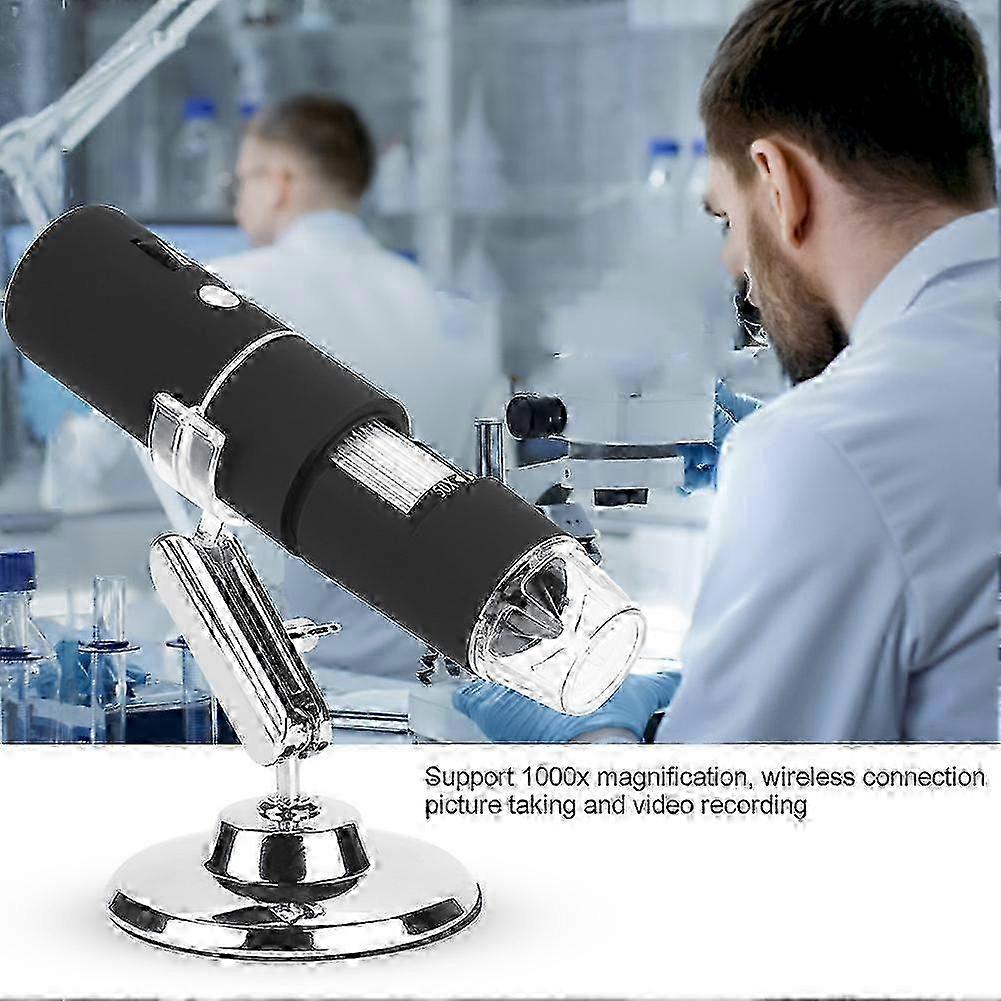 2025 2MP WiFi Wireless Digital Microscope HD Electron Microscope 1000X Magnification