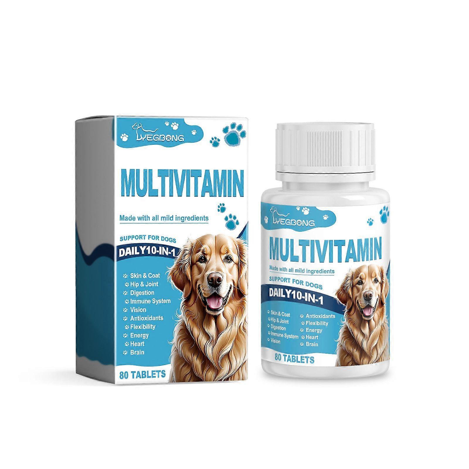 Dog Multivitamin Tablet Contains Meat Products