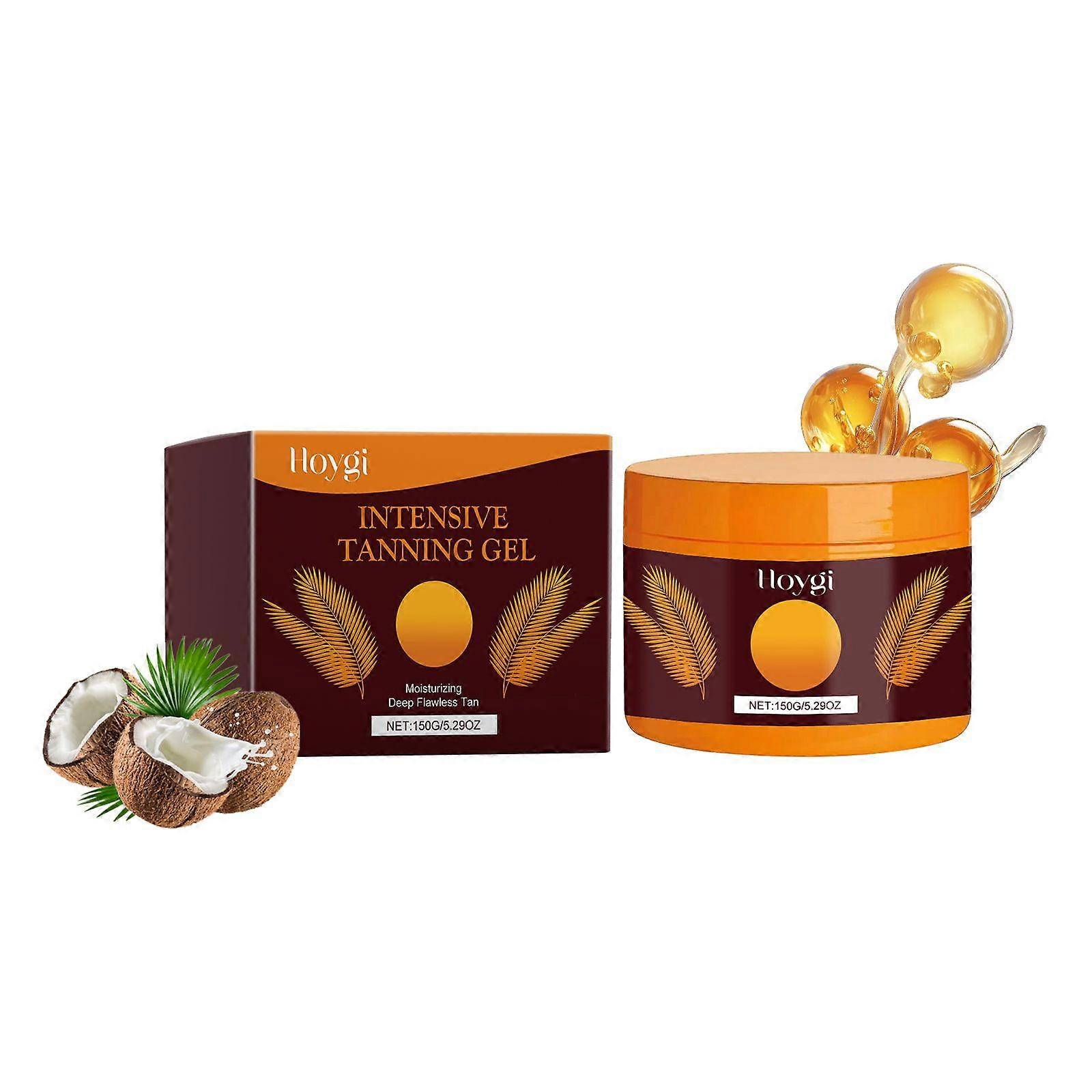 Powerful Tanning Gel Contains Carrot Root Extract