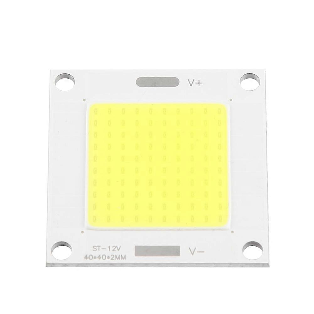 12-14V 50W COB LED Integrated Chip Light Panel Bulb Lamp for DIY Projector Floodlight (white)