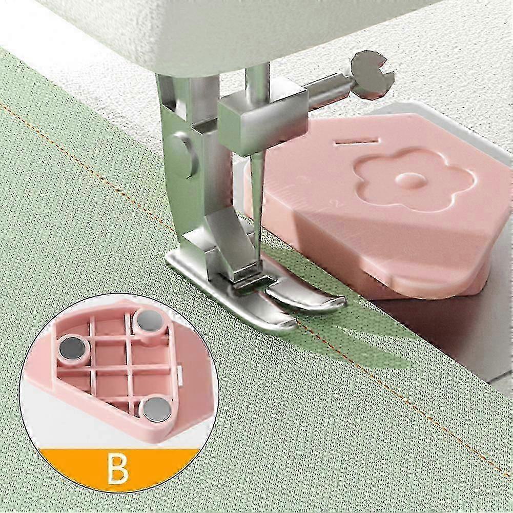 Magnetic Seam Guide for Sewing Machine, Universal Gauge Edge Locator Home