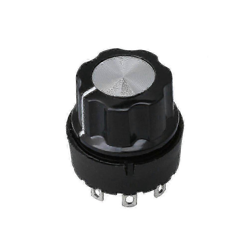 For 4 Positions Selector Rotary Switch with Rotate Knob for Fan Mixer Juicer WS5611 hwySH
