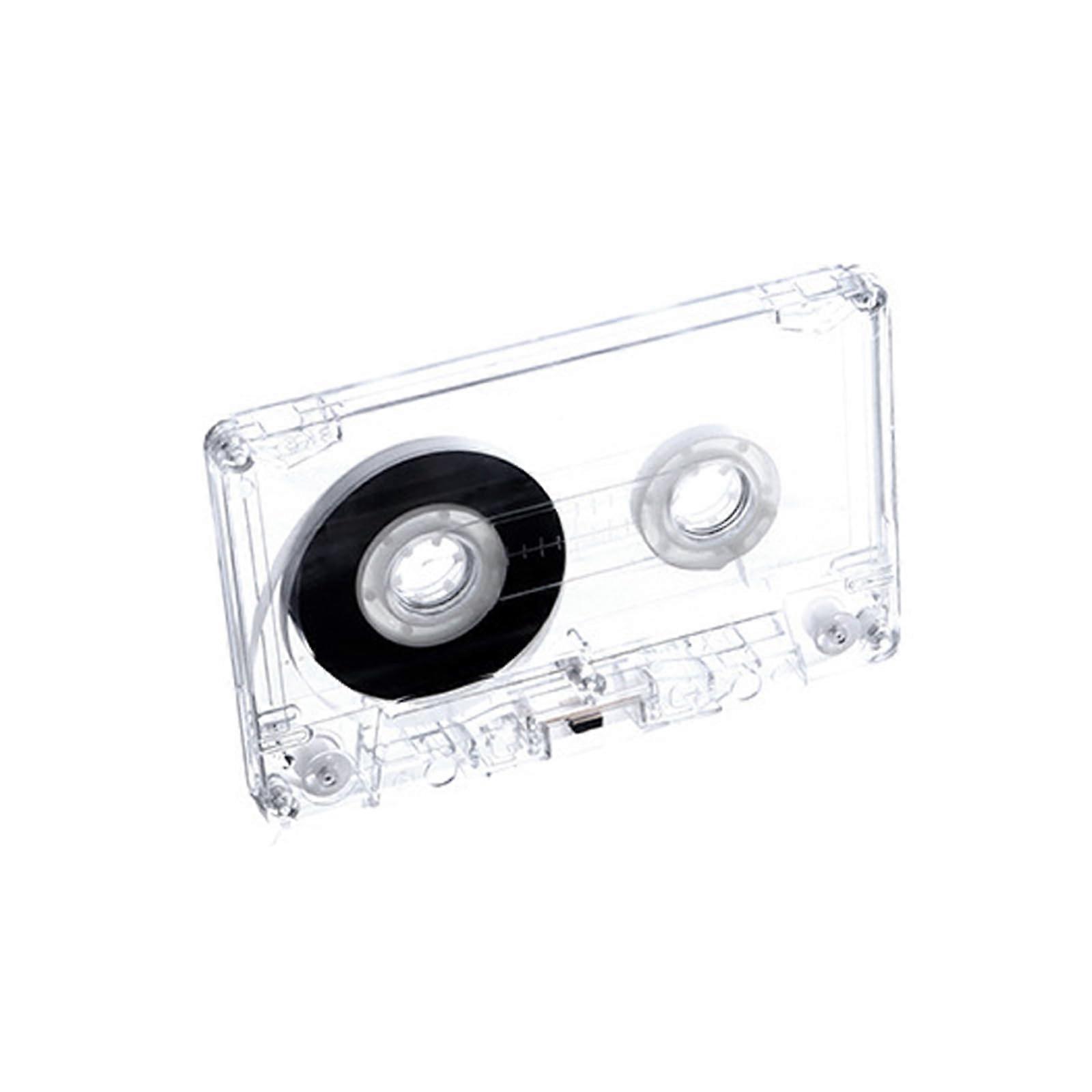 Cassette Tape Clear Shell 45min Audio Recording for Educational Institutional Use