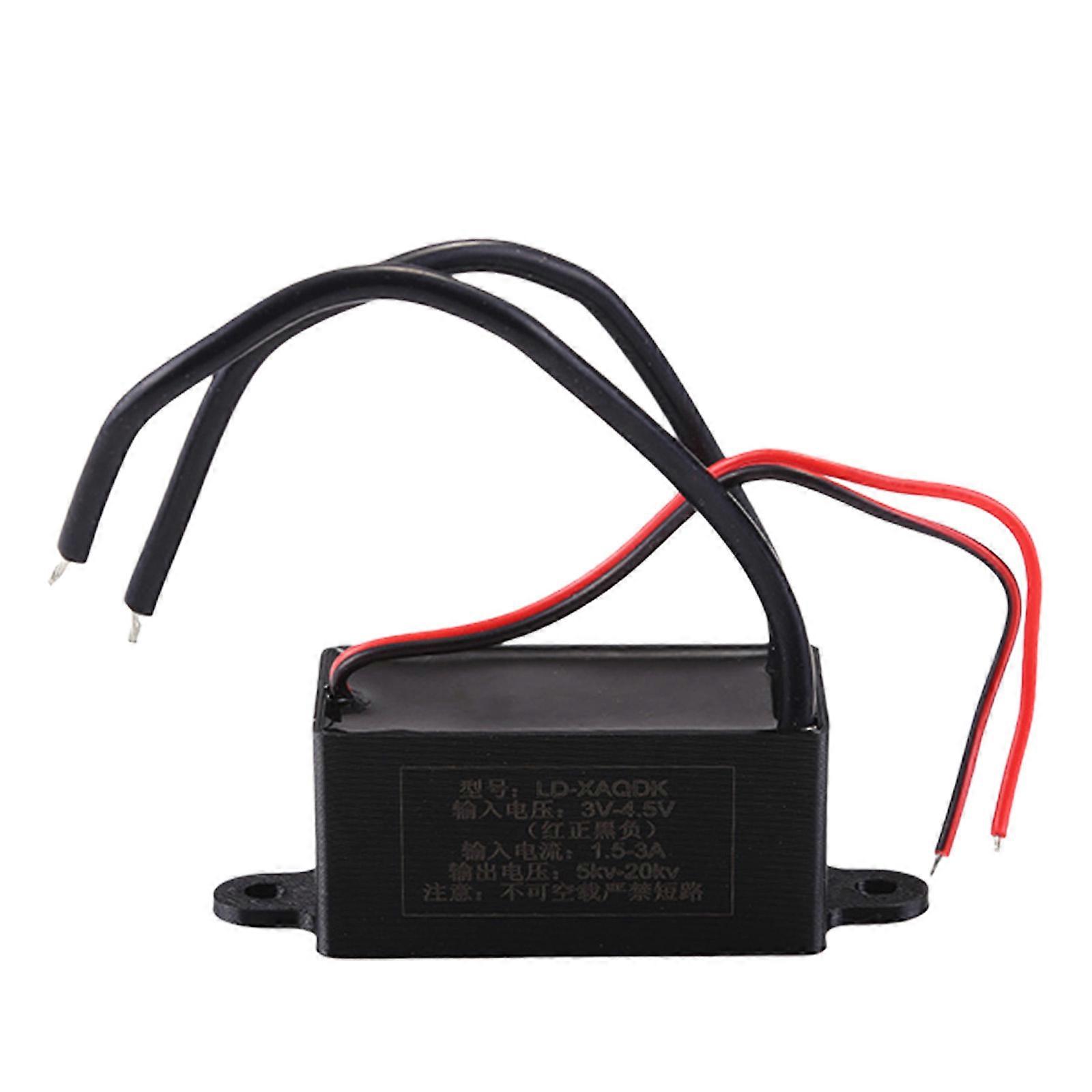 3-4.5V to 5KV-20KV Generator Module Plastic Housing Stepping Up Power Module Igniting Module Development Board Replacement Multicolor