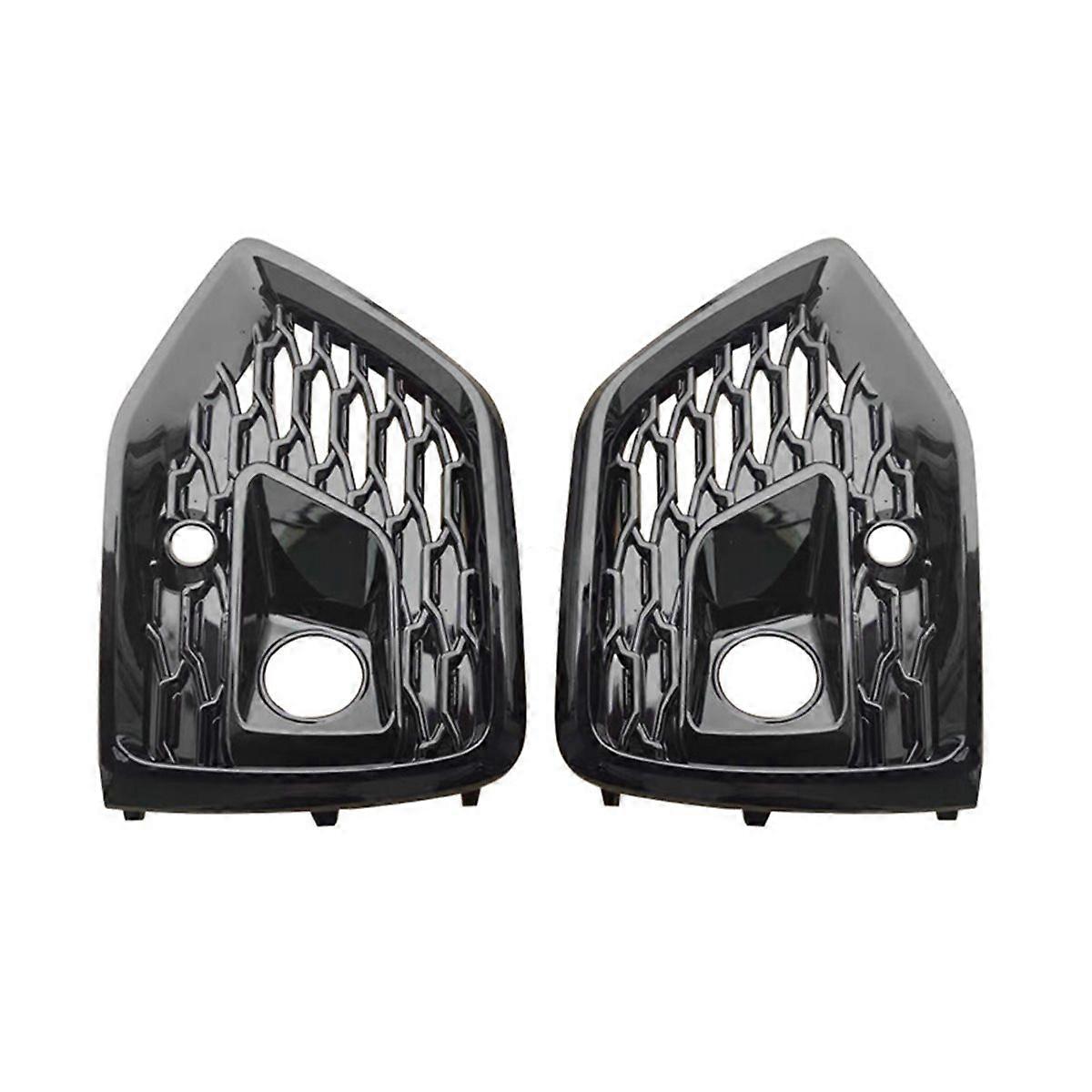 Front Bumper Grills Cover for Q5 Q5L SQ5 2021-2024
