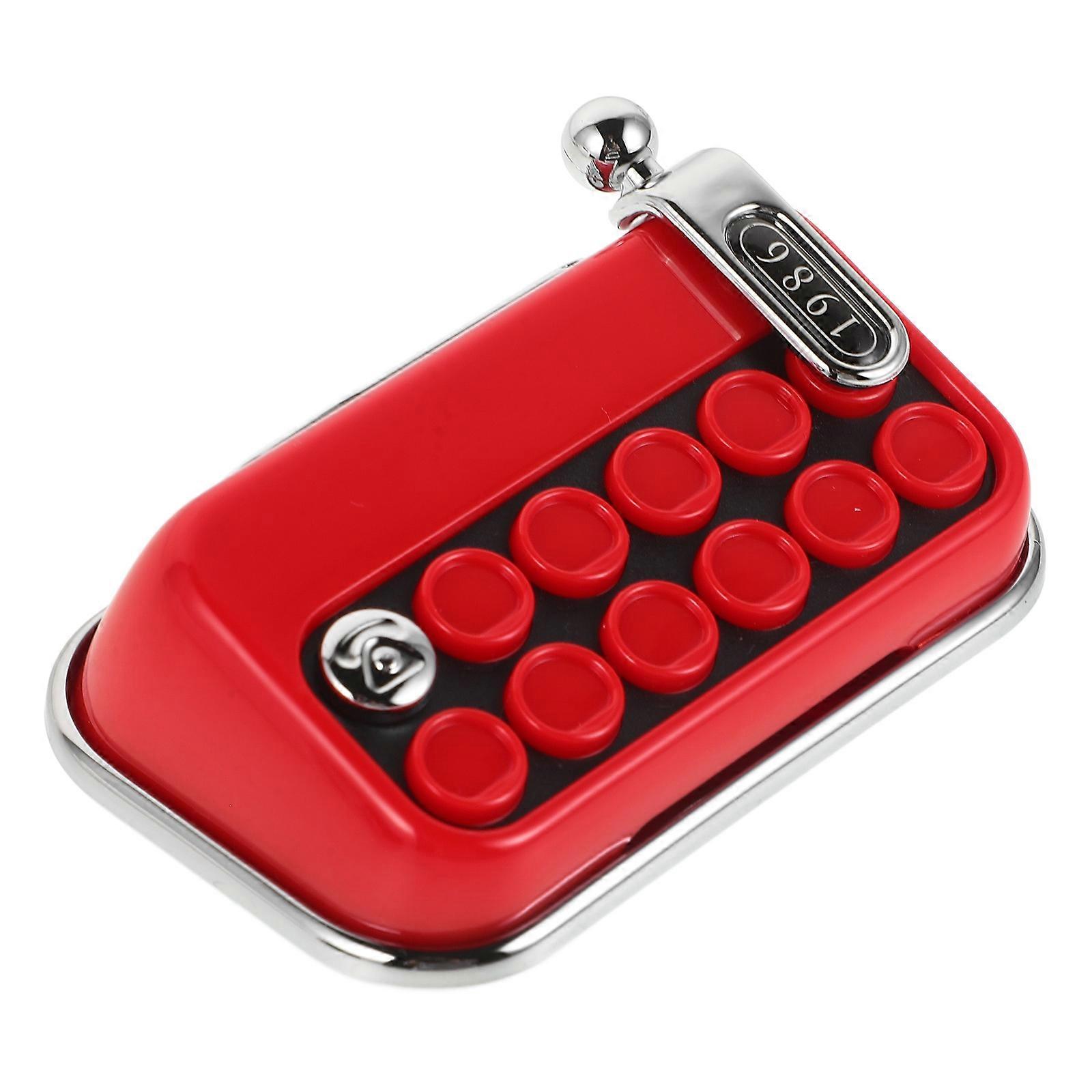 Parking Notification Car Parking for Retro Typewriter Style Red