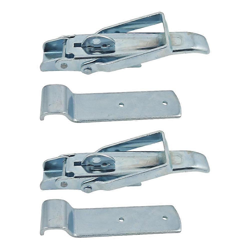 2 Pcs Utility Trailer Gate Latch Handle Parts Utility RV Trailer Lift Gate Latches for RV Caravan