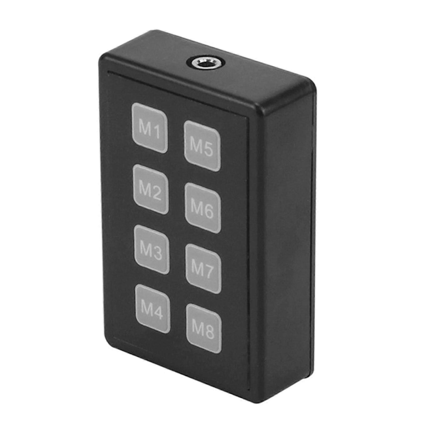 External Control Board Shortcut Keypad For Radio Enthusiasts Rapid Setting Adjustment Ergonomic Design Lightweight Build Multicolor