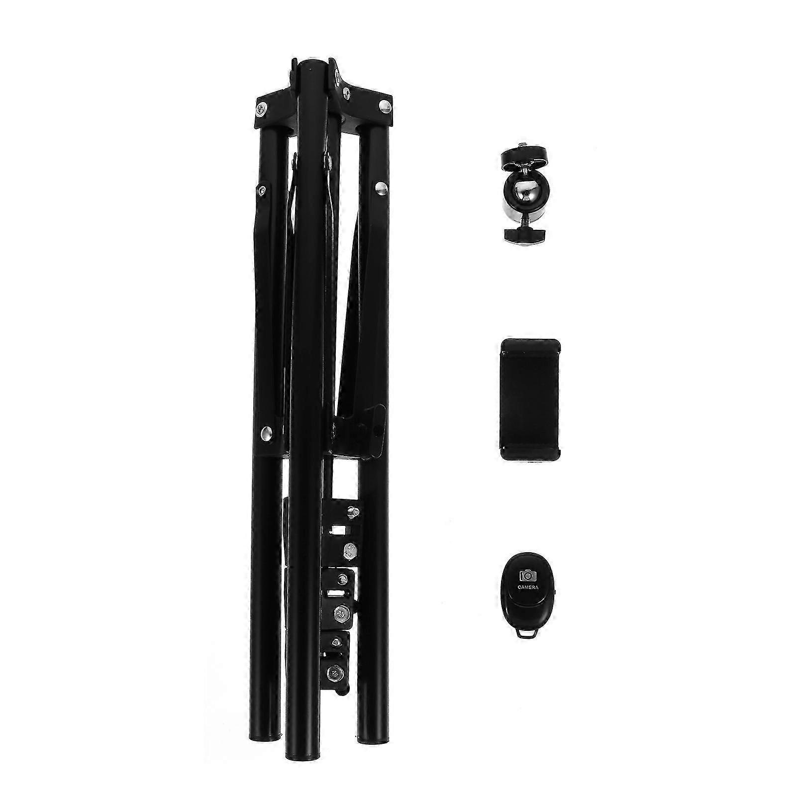 1 Set Practical Phone Holder Inverse Folding Live Streaming Phone Stand