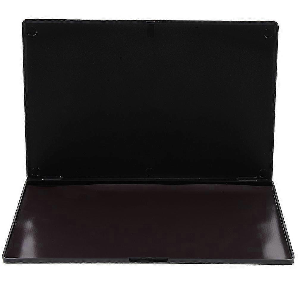 Makeup Tray Magnetic Eyeshadow Case Makeup Blush Black Serving Tray Empty Eyeshadow Case