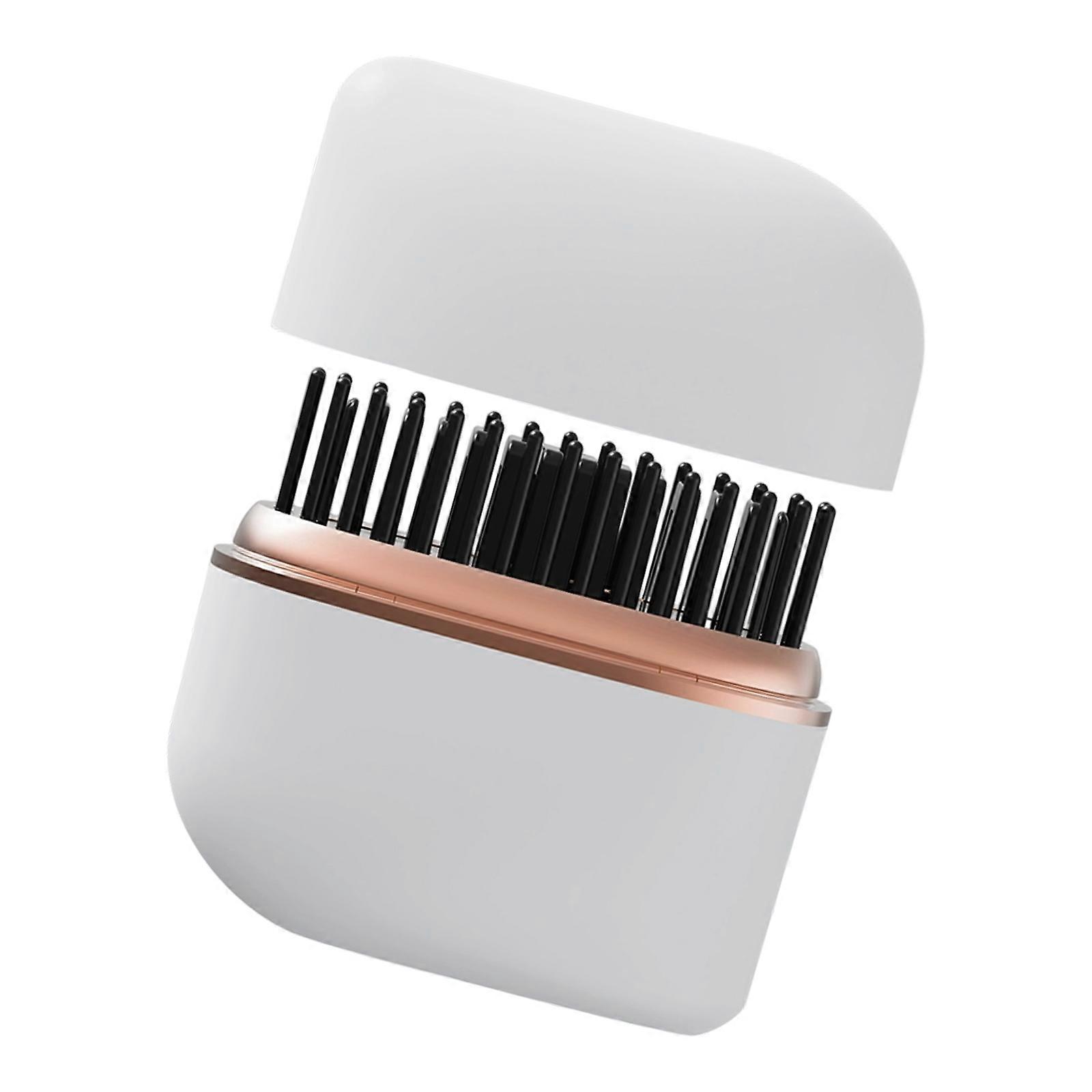 Straightening Comb Fast Heating Conditioning Technology Adjustable Temperature Hair Styling Comb Ergonomic Handle Multicolor