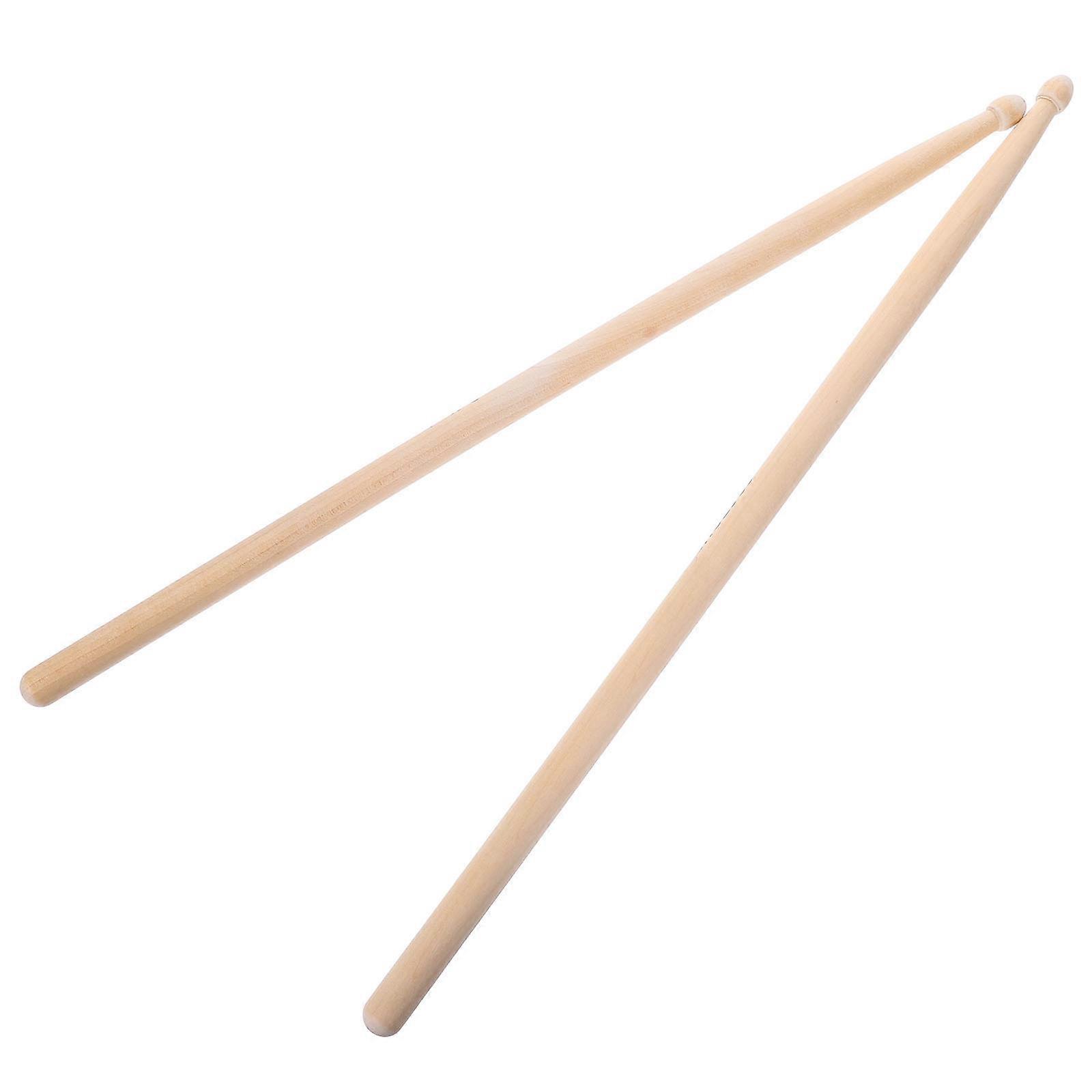 Musical Instrument Practicing 2Pcs Drumsticks For Children And Beginners Beige Comfortable And Durable