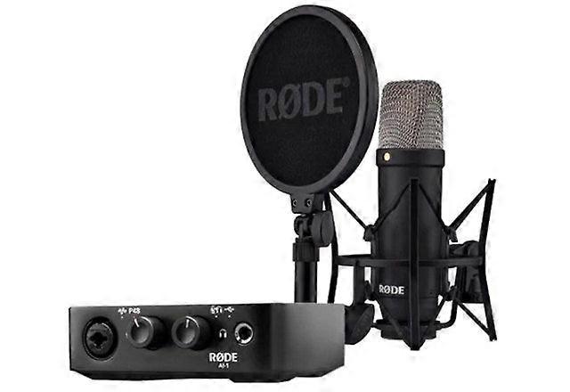 Rode Nt1 Signature Black + Ai-1 Studio Kit Mk2 - Komplett Studio Set