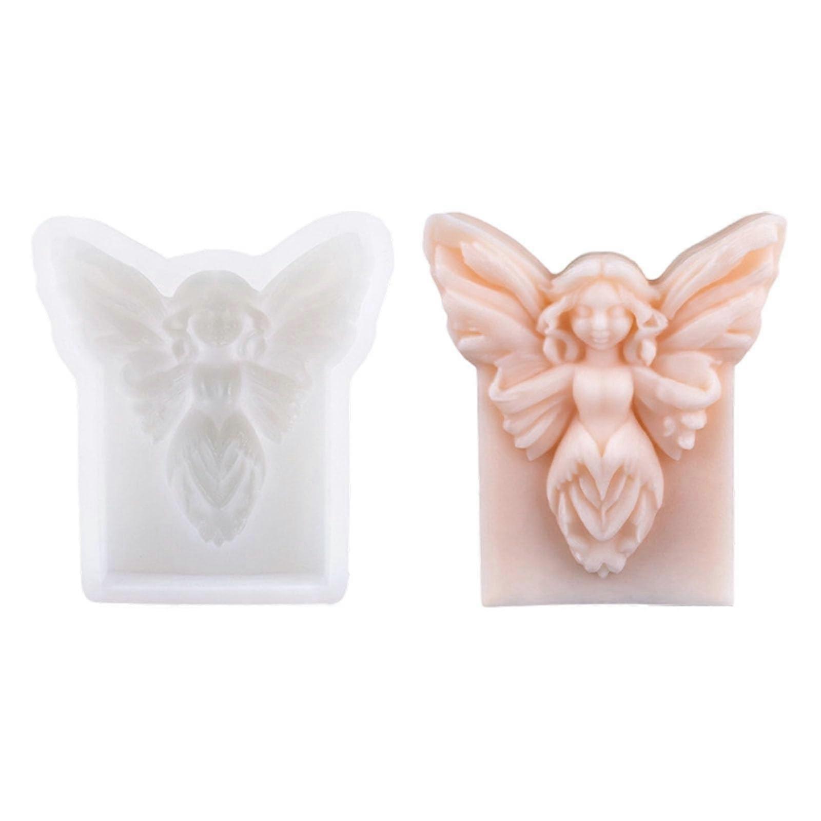 Butterfly Silicone Mold with Intricate Patterns for Resin Casting Soap Making Cake Decorating