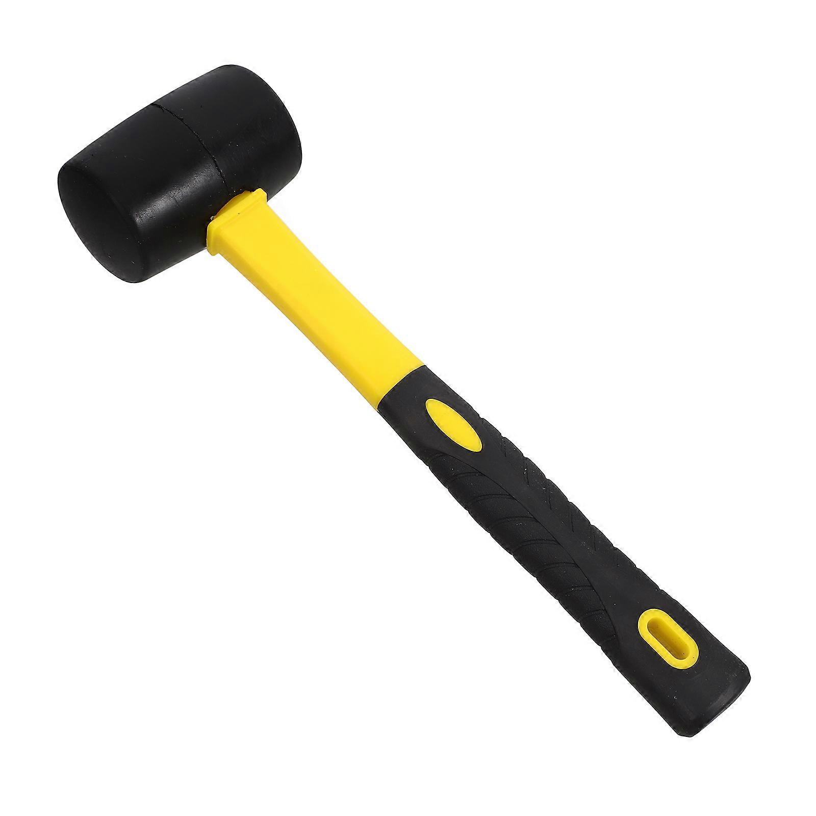 Rubber Mallet for Tent Stakes Providing Versatile Function for Outdoor Projects
