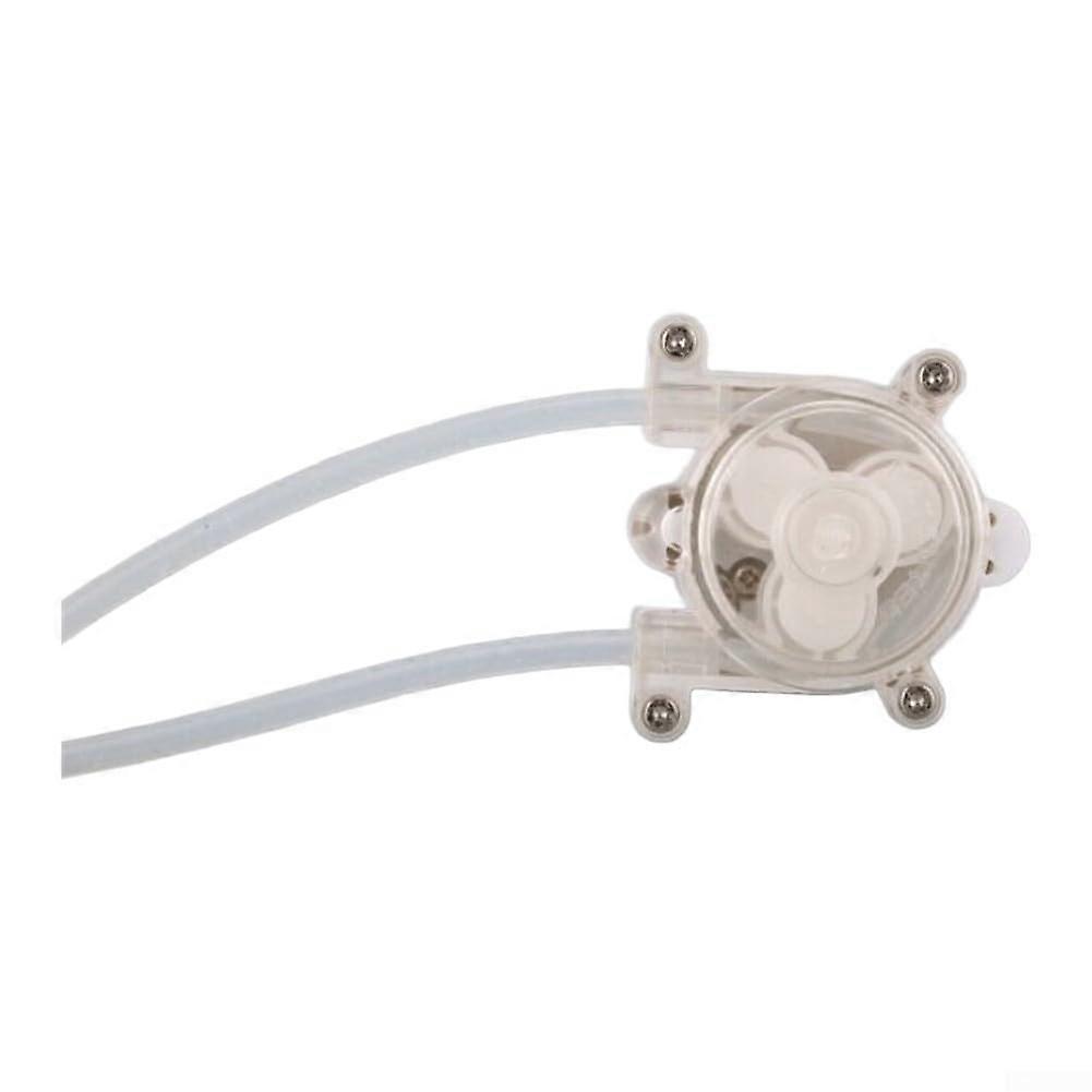 6V SelfPriming Peristaltic Pump 80ml/min Constant Flow for DIY Projects, Lab, Plastic Housing