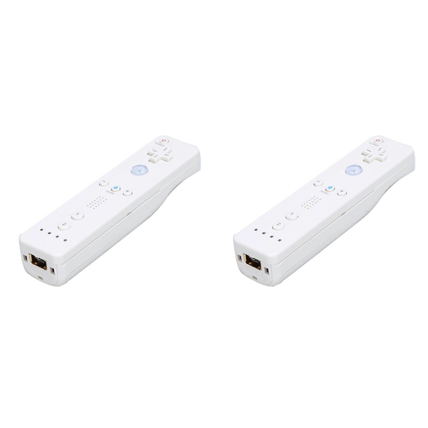 2X Remote Controller Motion Video Game Remote Control for Wii / Wii U Video Game Controller Gamepad Replacement