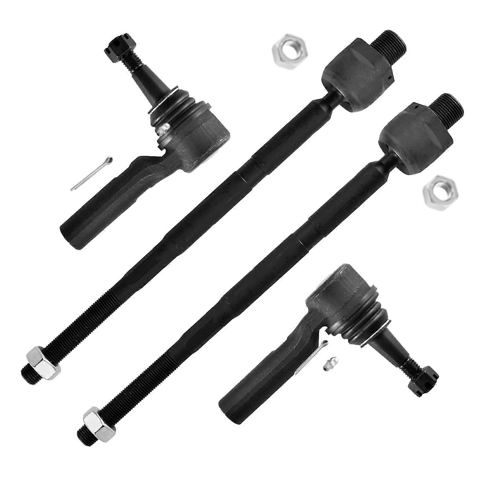 Tie Rod Kit OEM Style Direct Fit Inner and Outer Set for Enhanced Steering for 20102015 Chevy Camaro