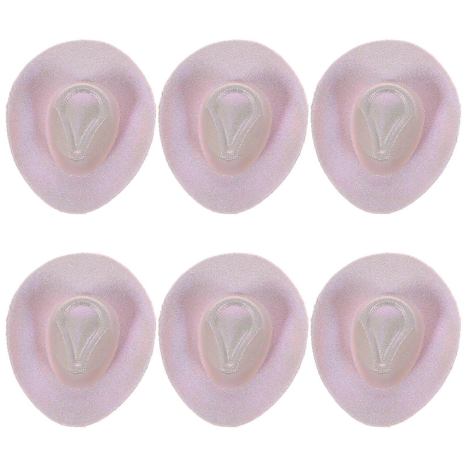 Tiny Artificial Hats For DIY Crafts Ideal For Children And Craft Enthusiasts Featuring Festive Style In 6.5X5.5X1.5CM Size 24Pcs