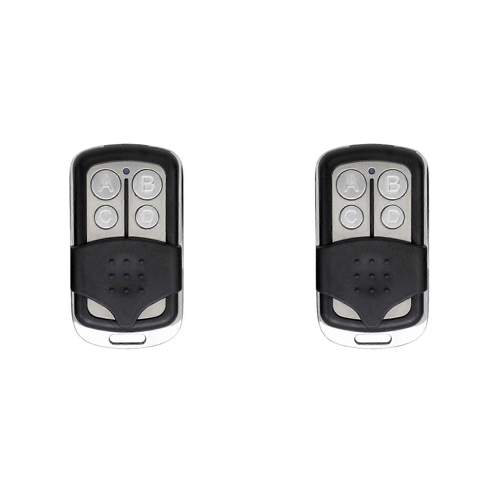 2X Garage Door Remote Control Duplicator 433MHz Remote Duplicator Compatible with 8/10 DIP Switch