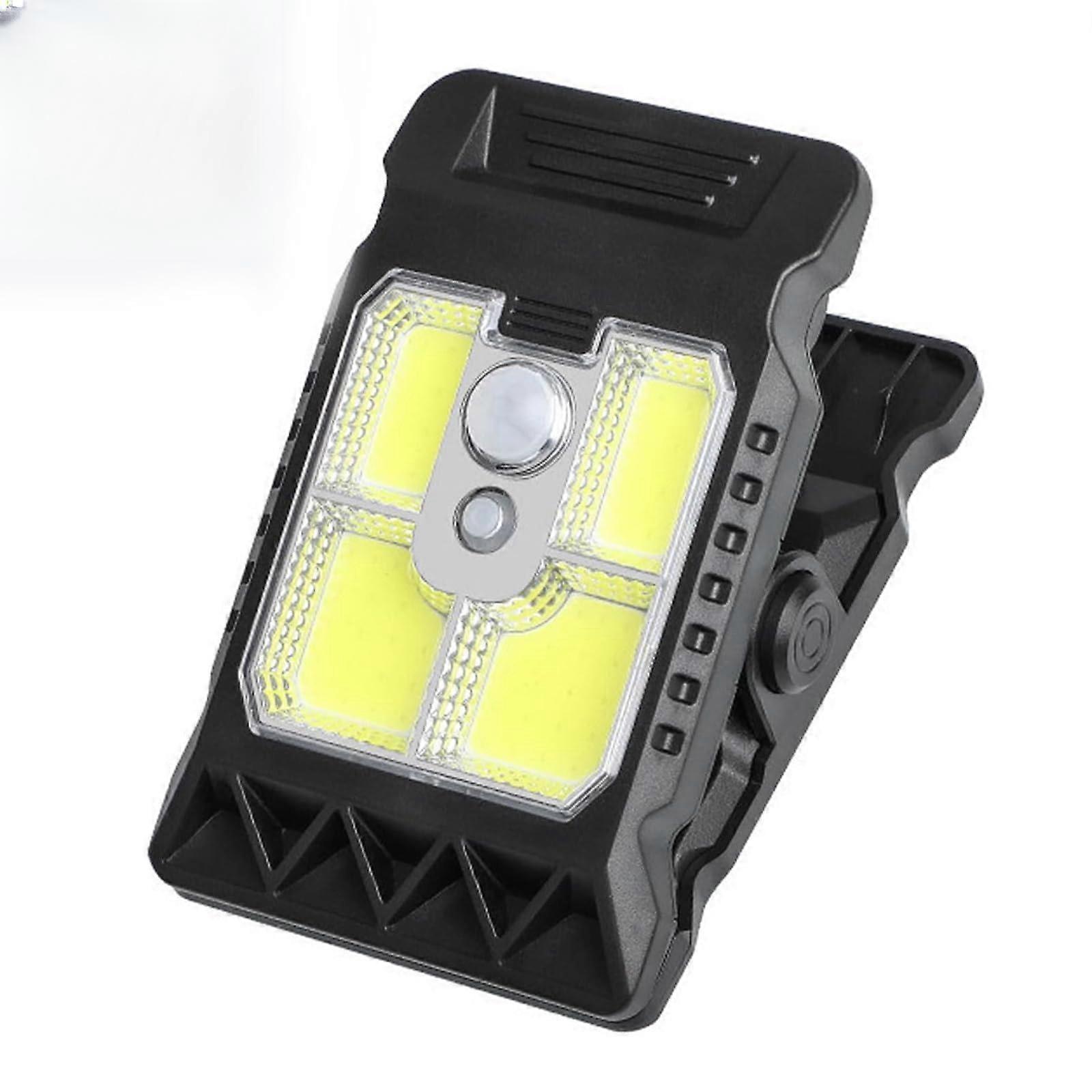 Solar Motion Sensor Light with ClipOn Mount, IP65 Waterproof Outdoor Solar Security Lighting
