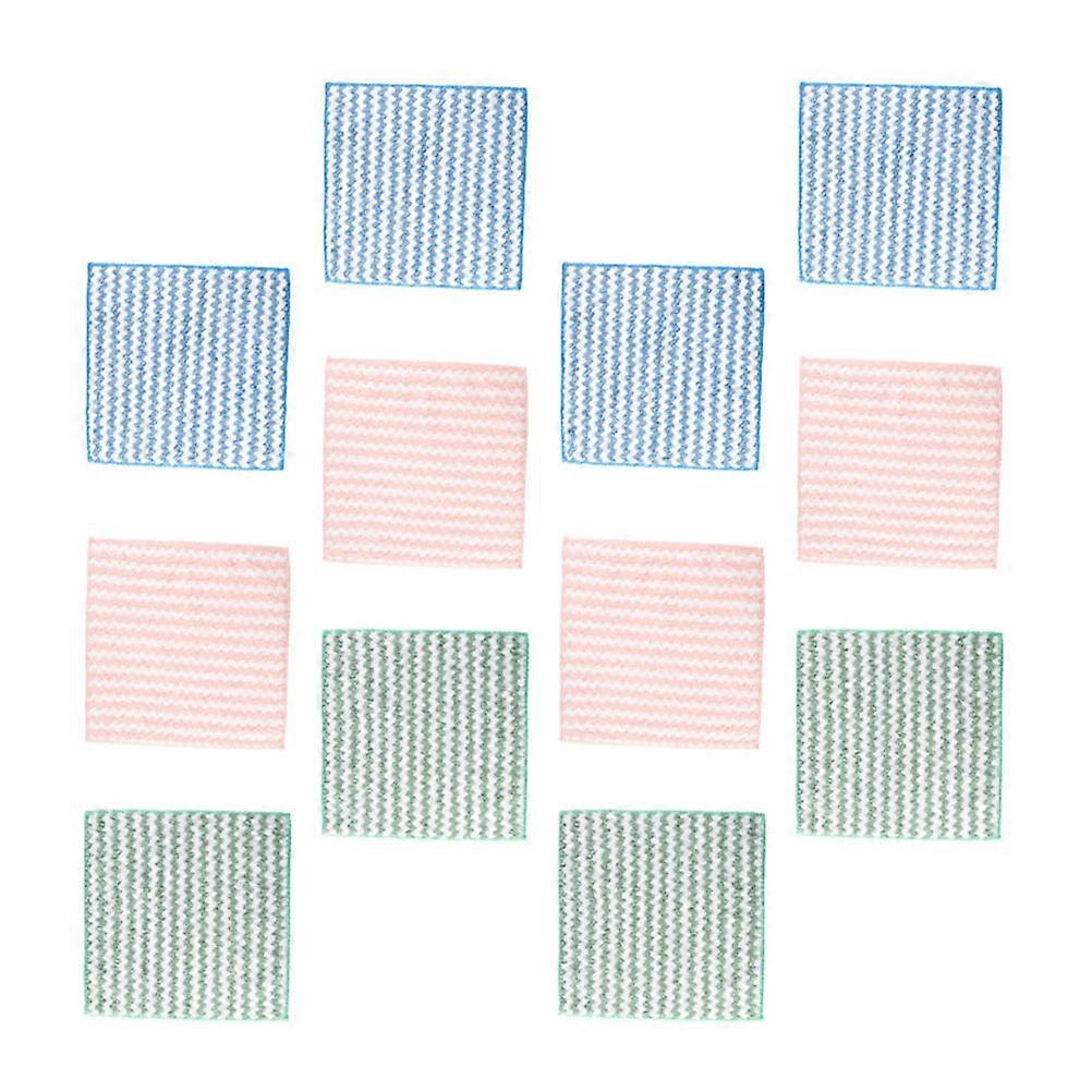 Dish Cleaning Cloth Practical Kitchen Dishcloth for Washing 24Pcs Assorted Color