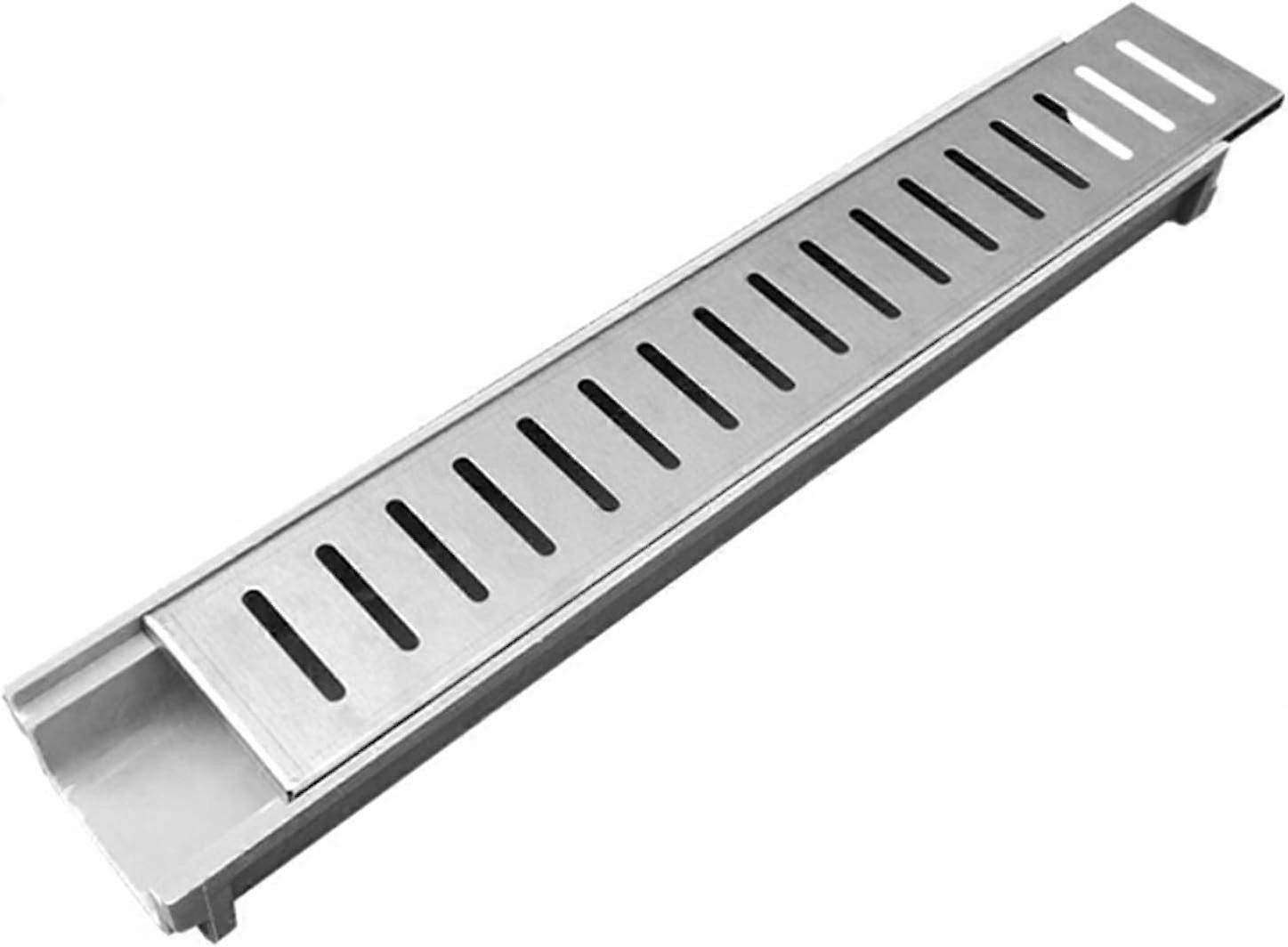 Heavy Duty Drainage Grate Cover for Patio, Garden, Driveway and Pool with Easy Install Trench System