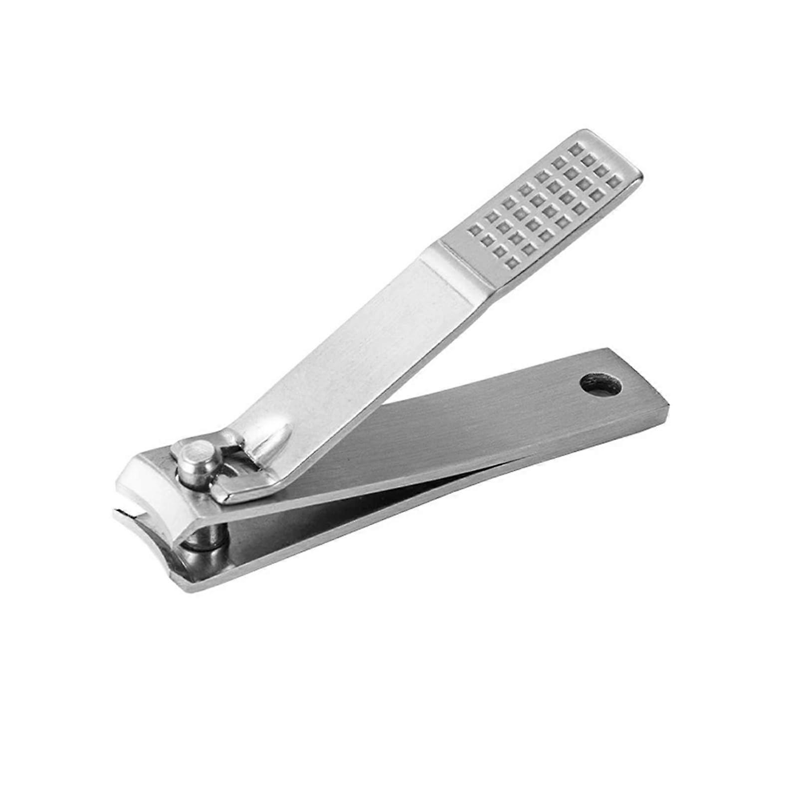 Nail Clippers with Sharp Curved Blade for Thick Toenails, Foldable Stainless Steel 5.6cm