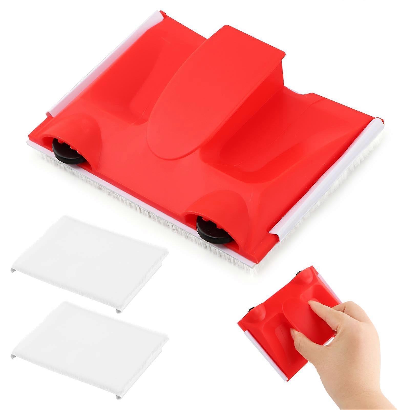 Paint Edger with 2 Replacement Pads for Precise Edge Painting on Walls, Ceilings and Corners