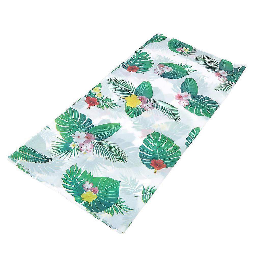 Waterproof Dinner Table Cloth Hawaiian Style for Decor 3Pcs