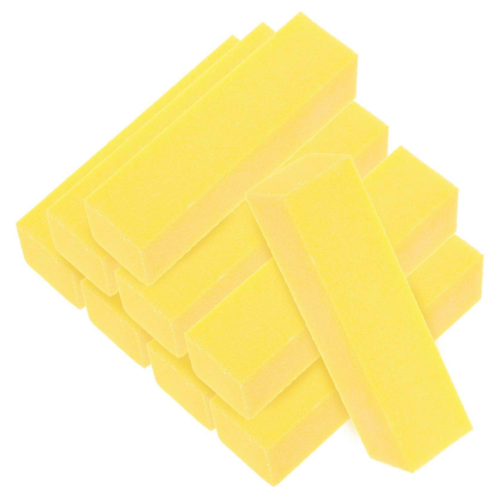 10pcs MultiSided Nail Buffer Block for Manicure Pedicure, Sponge Buffing File for Smooth Finish